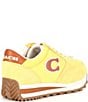 Color:Daffodil - Image 2 - Runner Signature Logo Retro Lace-Up Sneakers