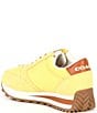 Color:Daffodil - Image 3 - Runner Signature Logo Retro Lace-Up Sneakers