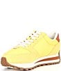 Color:Daffodil - Image 4 - Runner Signature Logo Retro Lace-Up Sneakers