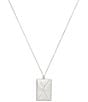 COACH Runway Envelope Long Pendant Necklace - Image 1
