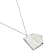 COACH Runway Envelope Long Pendant Necklace - Image 3
