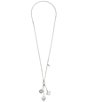 COACH Runway Heart Charm Long Pendant Necklace - Image 1