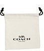 COACH Runway Heart Charm Long Pendant Necklace - Image 5