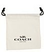 COACH Runway Heart Charm Long Pendant Necklace - Image 5