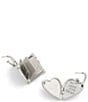 COACH Runway Heart Mismatch Drop Earrings - Image 2