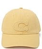 COACH Sculpted C Baseball Cap - Image 1