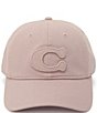 COACH Sculpted C Baseball Cap - Image 1