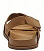 COACH Sculpted C Criss Cross Suede Sandals - Image 3