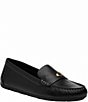 COACH Sculpted C Leather Driver Loafers - Image 1