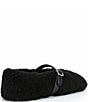 COACH Shearling And Suede Sculpted C Mary Jane Flats - Image 2