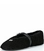 COACH Shearling And Suede Sculpted C Mary Jane Flats - Image 4