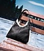 COACH Shearling Brooklyn Shoulder Bag 28, Color:Black - Image 6