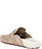 COACH Shearling Leather Buckle Logo Clogs - Image 3