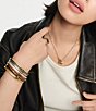COACH Signature C Bangle Bracelet - Image 6