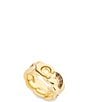 COACH Signature C Braided Band Ring - Image 2