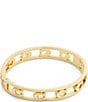COACH Signature C Enamel Openwork Bangle Bracelet - Image 6