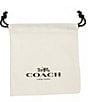 COACH Signature C Enamel Stud Earrings - Image 3