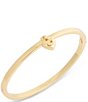 COACH Signature C Heart Charm Bangle Bracelet - Image 1