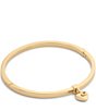 COACH Signature C Heart Charm Bangle Bracelet - Image 2