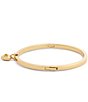 COACH Signature C Heart Charm Bangle Bracelet - Image 4
