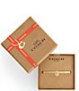 COACH Signature C Heart Charm Bangle Bracelet - Image 6