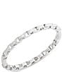 COACH Signature C Link Bangle Bracelet - Image 2