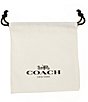 COACH Signature C Lucite Stud Earrings - Image 3