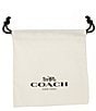 COACH Signature C Mixed Chain Collar Necklace, Color:Two Tone - Image 3