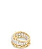 COACH Signature C Mixed Chain Stacked Ring Set - Image 3