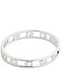 COACH Signature C Openwork Bangle Bracelet - Image 5