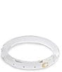 COACH Signature C Resin Bangle Bracelet - Image 1