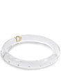 COACH Signature C Resin Bangle Bracelet - Image 3