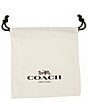 COACH Signature C Resin Heart Short Pendant Necklace - Image 4