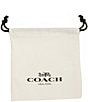 COACH Signature C Stud Earrings - Image 3