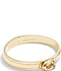 Color:Gold - Image 1 - Signature C Tabby Bangle Bracelet