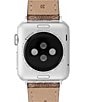 Color:Tan - Image 2 - Women's Signature Canvas 38/40mm Band for Apple Watch®