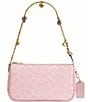 COACH Signature Canvas Charm Chain Strap Boxed Plaza Shoulder Bag - Image 1