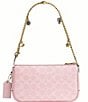 COACH Signature Canvas Charm Chain Strap Boxed Plaza Shoulder Bag - Image 2