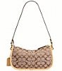 COACH Signature Jacquard Twin Turnlock Waverly Shoulder Bag - Image 3