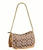 COACH Signature Jacquard Twin Turnlock Waverly Shoulder Bag - Image 5