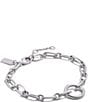 Color:Silver - Image 1 - Signature Link Line Bracelet