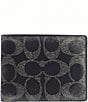COACH Signature Loved Leather Slim Bifold Wallet - Image 1