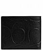 COACH Signature Maxi 3 In 1 Leather Wallet, Color:Black - Image 2