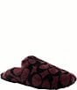 COACH Signature Shearling Slippers - Image 1