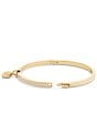 COACH Signature Tea Rose Charm Enamel Bangle Bracelet - Image 5