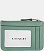 COACH Essential Mini ID Card Case, Color:Aquamarine - Image 2