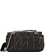 COACH Tabby 20 Silver Hardware With Quilting Shoulder Bag, Color:LH/Black - Image 2