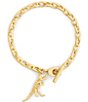 COACH Skeletal Rexy C Chain Line Bracelet - Image 1