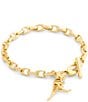 COACH Skeletal Rexy C Chain Line Bracelet - Image 2