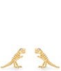 COACH Skeletal Rexy Stud Earrings - Image 1